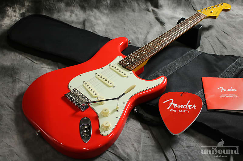 Fender Japan Soichiro Yamauchi Stratocaster 2017 Fiesta Red | Reverb