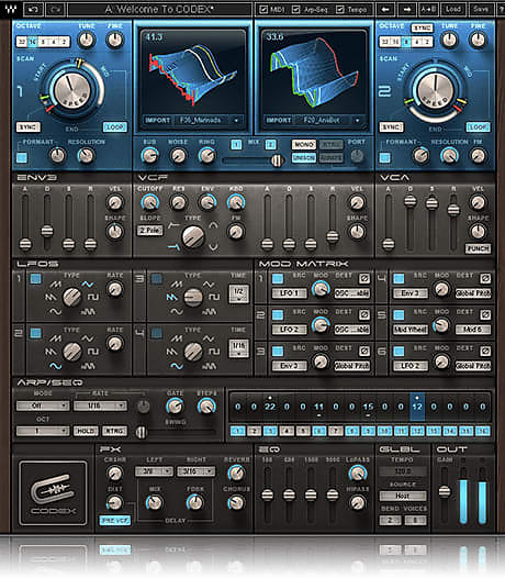 Waves Codex Wavetable Synth AAX + Mixing Lessons + 24hr E-Delivery! image 1