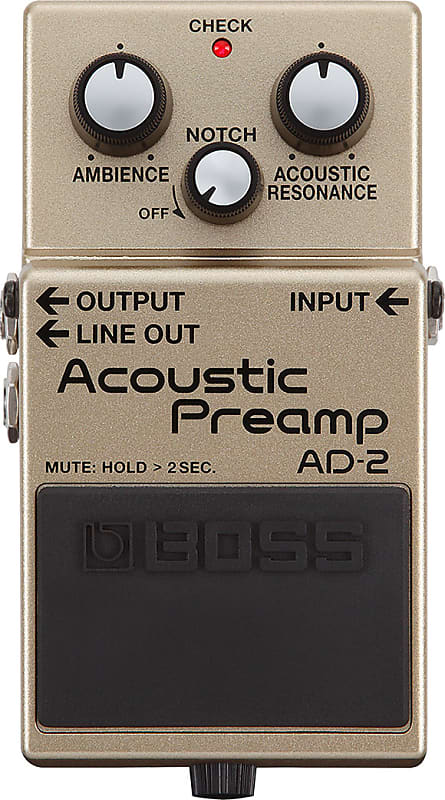 Boss AD-2 Acoustic Preamp image 1