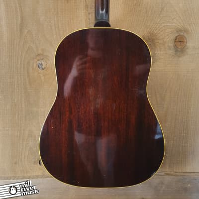 Epiphone FT-79 Texan Acoustic Guitar Sunburst Vintage 1965 w/ OHSC image 6
