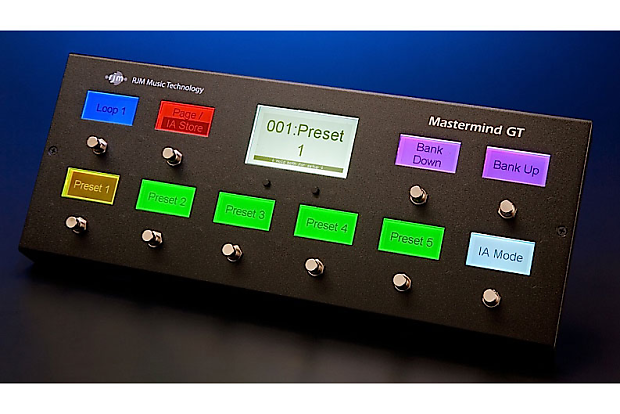 RJM Music MMGT10-A MasterMind GT/10 MIDI Controller | Reverb