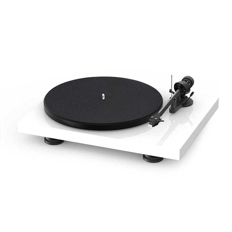 Pro-Ject: Debut Carbon EVO Turntable - High Gloss White High Gloss White  			
