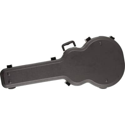 SKB SKB-20 Deluxe Jumbo Acoustic/Archtop Electric Guitar Case Regular Black image 4