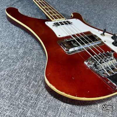 Rickenbacker 4001 Burgundyglo 1973 Bass Guitar [Used] image 7