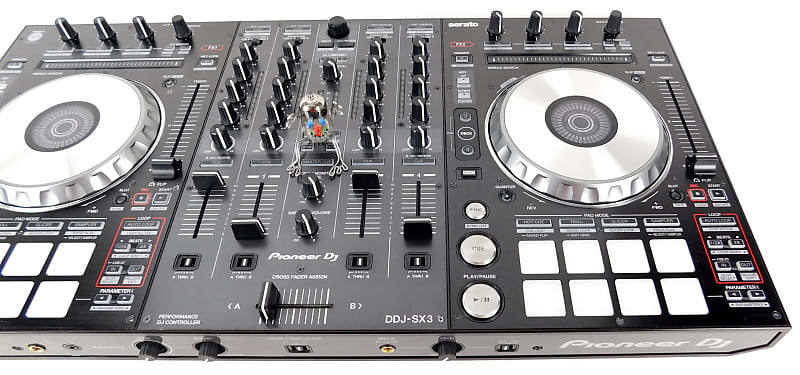 Pioneer DJ DDJ-SX3 4-Channel Mixer Controller +Top Zustand + OVP + Garantie
