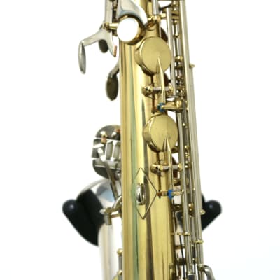King Silver Sonic Alto Sax Clear Lacquered Brass image 7