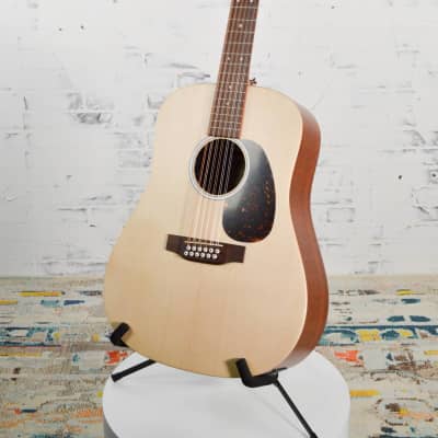 New Martin® DX2E 12-String Dreadnought Acoustic Electric Guitar Natural w/Gigbag image 4