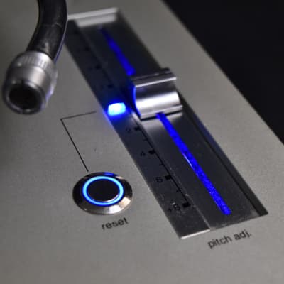 Technics SL-1200MK3D Silver Direct Drive DJ Turntable [Blue LED Modified] image 10