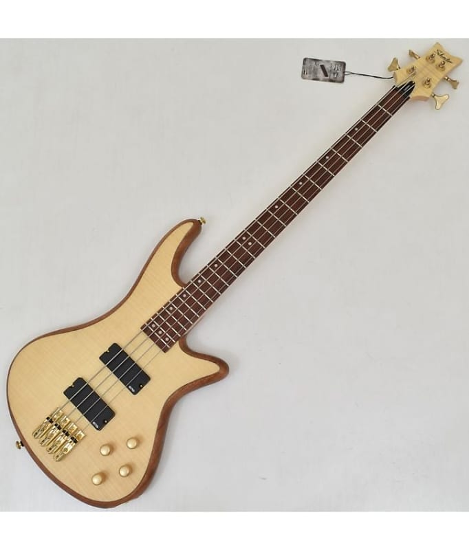 Schecter Stiletto Custom-4 Bass Natural Satin B-Stock 1884 image 1