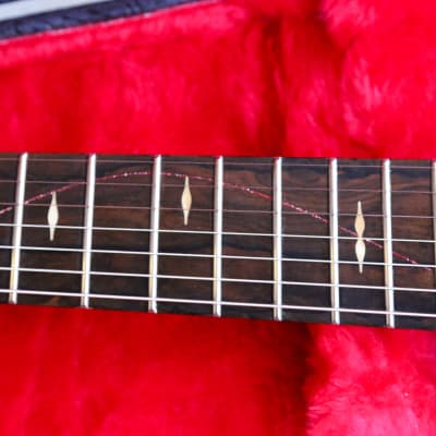 GB Liuteria Boutique guitar Petra 7 string fanned fibonacci series inspiration design 2022 - Matt image 7