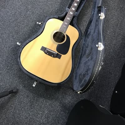 Kiso-Suzuki 12 string dreadnought guitar  model W-150 made in Japan 1970s in very good condition with hard case. for sale