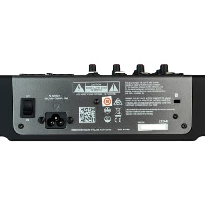 Allen & Heath AH-ZED6 2 Mic/Line with Active DI, 2 Stereo Inputs, 2-band EQ image 3