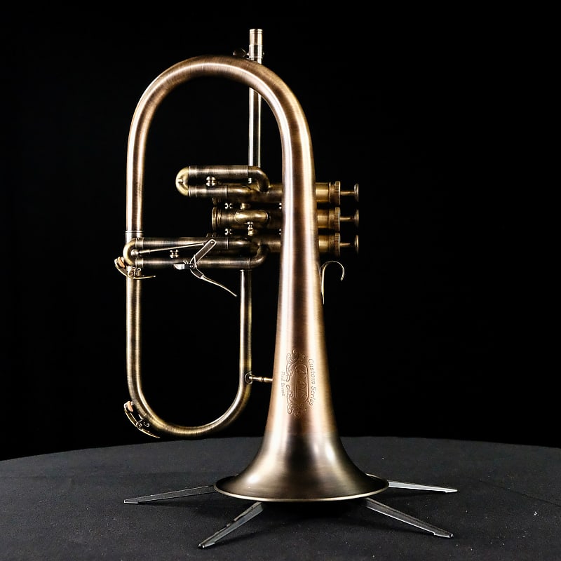 Adams F1 Bb Flugelhorn Antique Finish Reverb