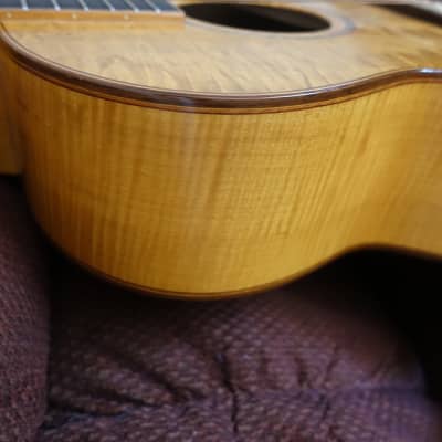 Lowden Acoustic Guitar F35 Myrtle  1997  Flamed one of a kind Top, Back & Sides image 5