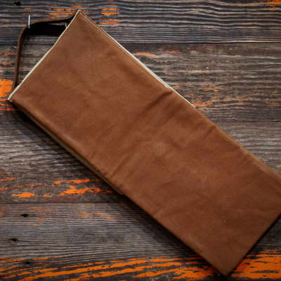 Tackle Waxed Canvas Compact Drum Stick Bag - Brown image 4