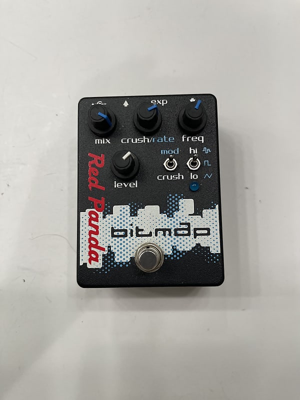 格安saleスタート ボ Red Panda Bitmap V1 Bitcrusher Bit Map Modulation Guitar ギター