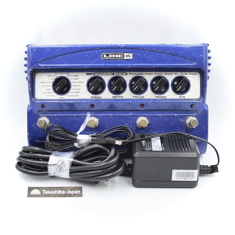 ギター LINE6 MD4 Modulation Model Line 6 MM4 Modulation Modeler (Recorded STEREO) - YouTube
