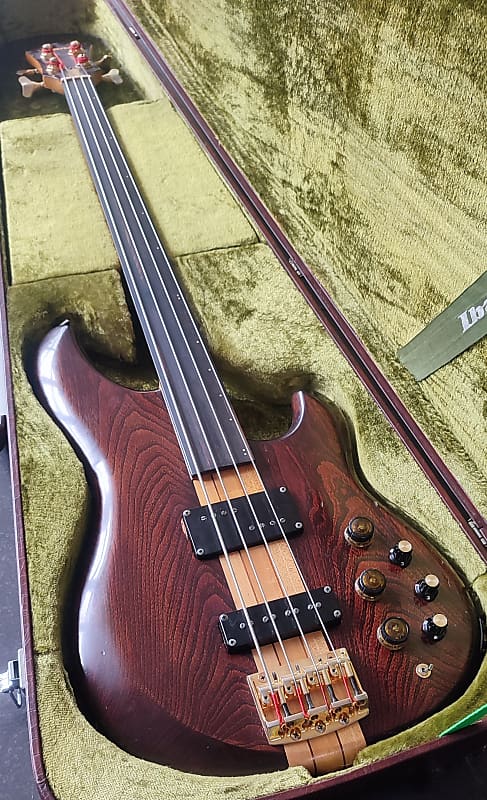 Ibanez Musician MC-940DS fretless 1983 Japan with OHSC | Reverb