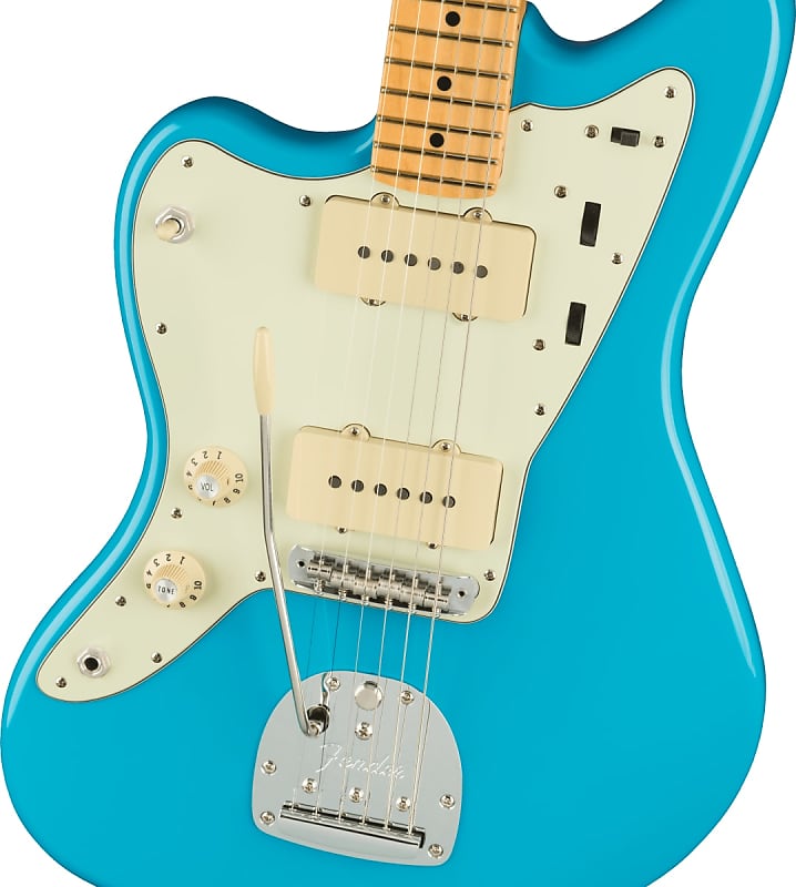 Fender American Professional II Jazzmaster Left-Handed. Maple Fingerboard, Miami Blue image 1