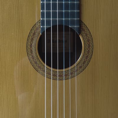 1969 Augustino LoPrinzi Mahogany and Spruce Classical Guitar image 6