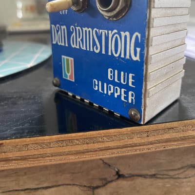 Dan Armstrong Blue Clipper Fuzz 1970s- Blue image 6
