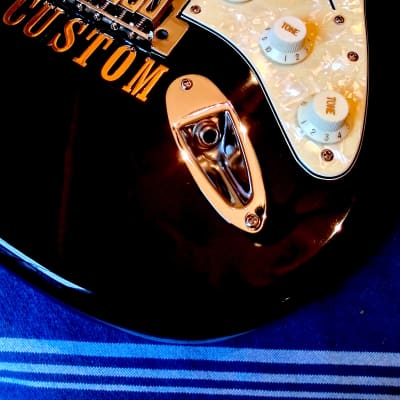 Fender Squier Stratocaster - Black 2008 - Black Gloss image 23
