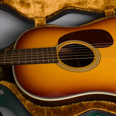 Collings DS2H-ASB Owned and played by Adam Levy Flat Top Acoustic Guitar (2022), ser. #32746, green molded Calton hard shell case. image 11