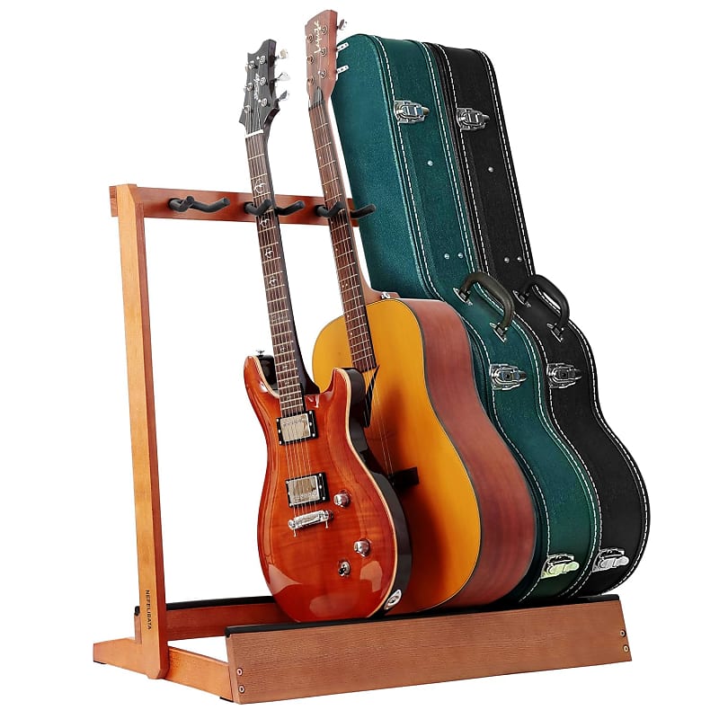Multiple Guitar Stand Guitar Holder Rack with Rubber 5