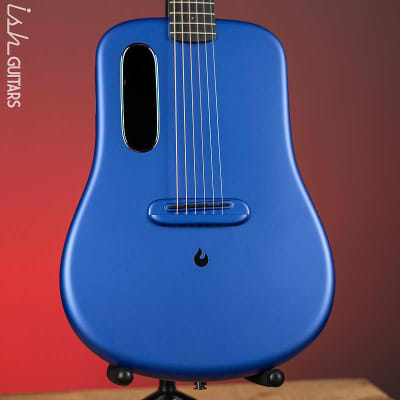 Lava Music Lava ME 3 Smart Acoustic Guitar 36” Blue w/ Space Bag image 2
