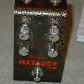 Rockbox Matador Pre-Amp 2015 Green/orange image 7