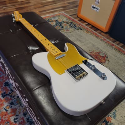 2022 Fender JV Japan Vintage Modified 50's Telecaster - MIJ Tele White Blonde image 3