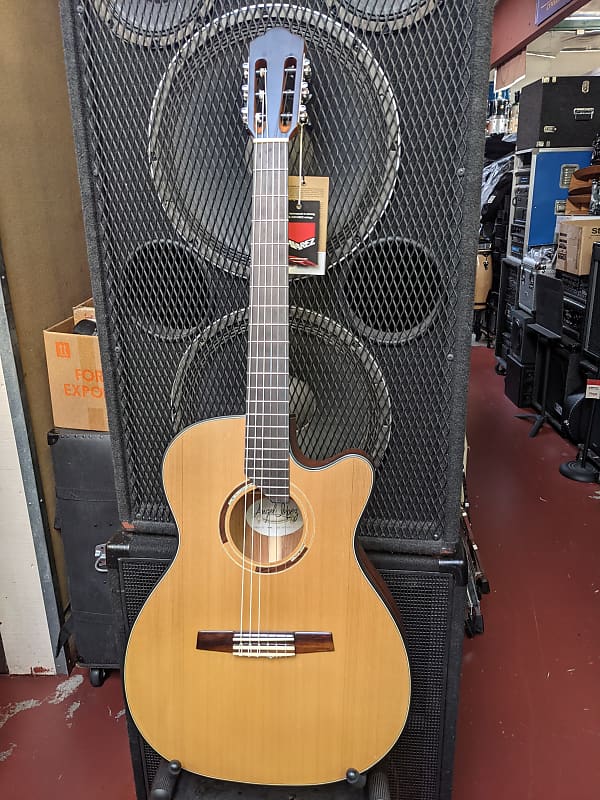 NEW! Angel Lopez Professional Quality Hybrid Acoustic/Electric Classical Guitar - Cordoba Killer! image 1