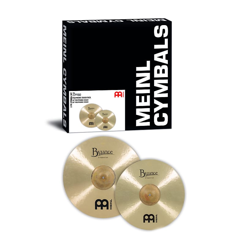 Meinl Byzance Traditional Crash Pack - BMAT3 image 1