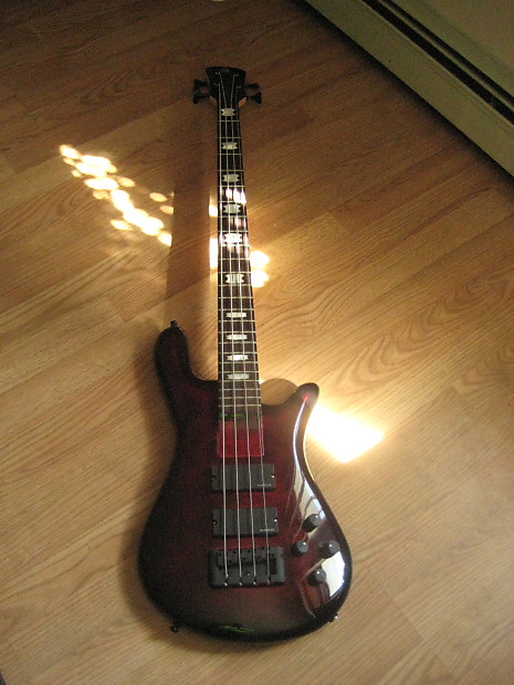 Spector Euro Rebop 4 DLX Black Cherry Burst Bass | Reverb
