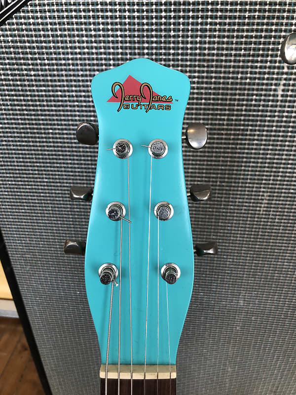 Jerry Jones Longhorn Double Neck 1990-1993 Sea Foam Green W