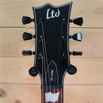 ESP LTD Eclipse EC-256 Electric Guitar - Black Satin image 7