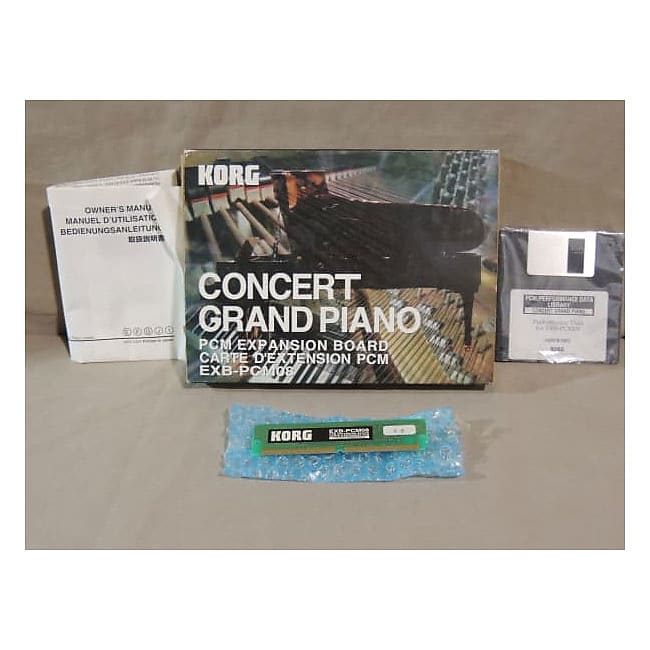 Korg EXB-PCM 08 PCM Expansion board, Concert Grand Piano