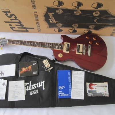 Gibson Les Paul Special Heritage Cherry 2015 with gig bag, case candy and original box image 1