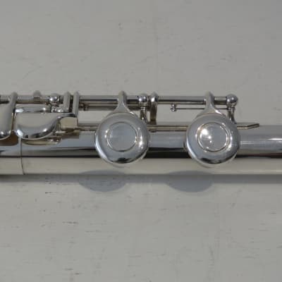 Yamaha YFL-371II Open Hole Flute with Solid Silver Head Joint - Serviced image 6