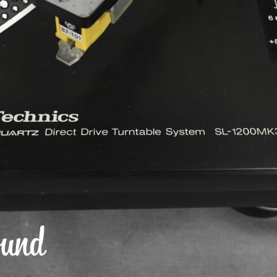 Technics SL-1200MK3 Black Direct Drive DJ Turntable [Very Good] image 14