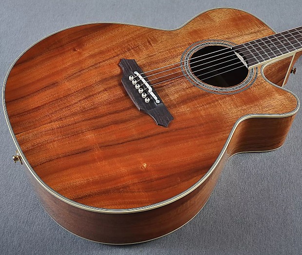 Takamine EF508KC Figured Koa Cutaway Acoustic-Electric Guitar image 2