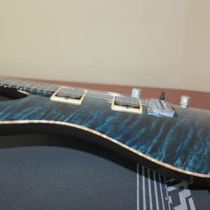1995 Brian Moore Custom Guitars USA MC/1 Trans Dark Blue Burst / Carbon Fiber #398 image 13
