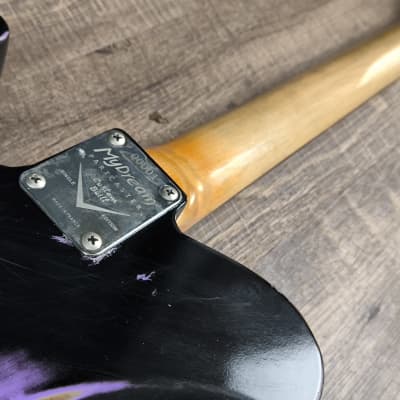 MyDream Partcaster Custom Built - Relic Black over Purple Custom 72 image 10