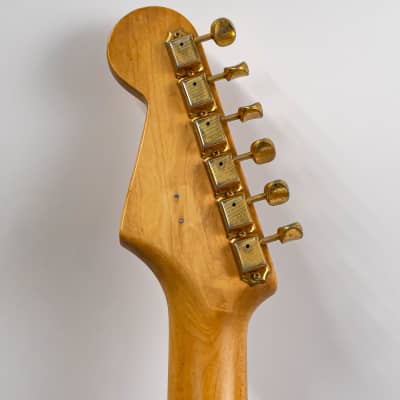 Chandler San Francisco Electric Guitar w/ Gigbag - Transparent Yellow - Vintage image 7