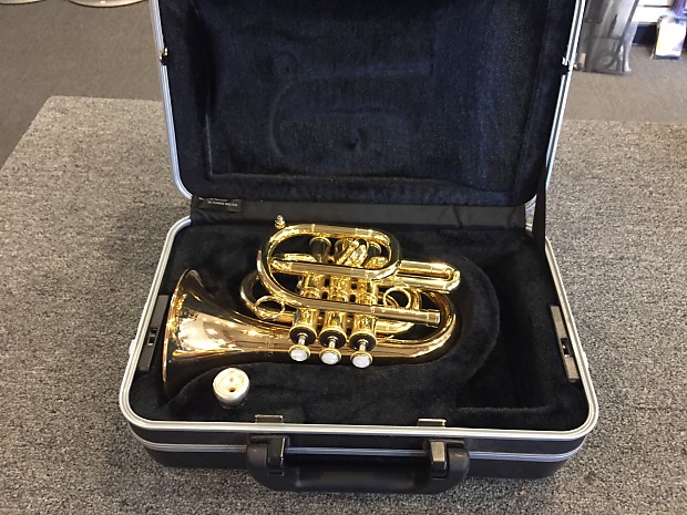 Carol Brass Pocket Trumpet CPT-3000-GLS - Trumpets for students to pro  players - Cornets and Flugelhorns - Sax & Woodwind and Brass