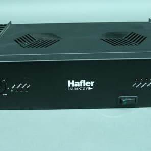 Hafler P1500 Transnova Stereo Power Amplifier NA Black | Reverb Hafler P1500 Transnova Stereo Power Amplifier NA Black | Reverb