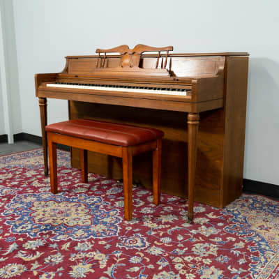Wurlitzer Classic Upright Piano | Walnut | SN: 1103601 image 1