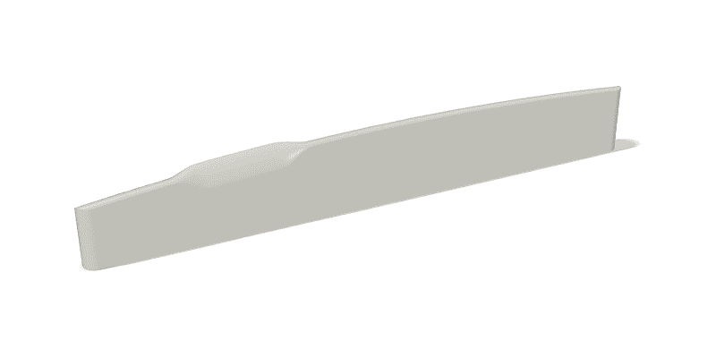 Forward Line B Compensated Saddle - 70 mm Length - 3.1 mm Thickness image 1