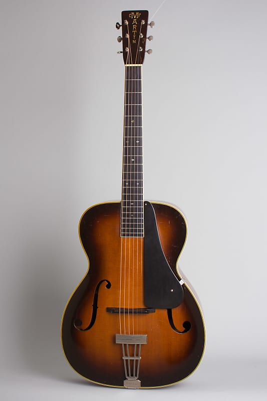 C. F. Martin  C-2 Arch Top Acoustic Guitar (1937), ser. #66518, original black hard shell case. image 1
