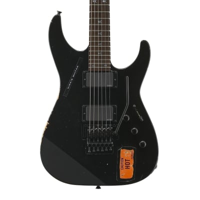 ESP KH-2 Vintage Kirk Hammett Signature - Distressed Black for sale